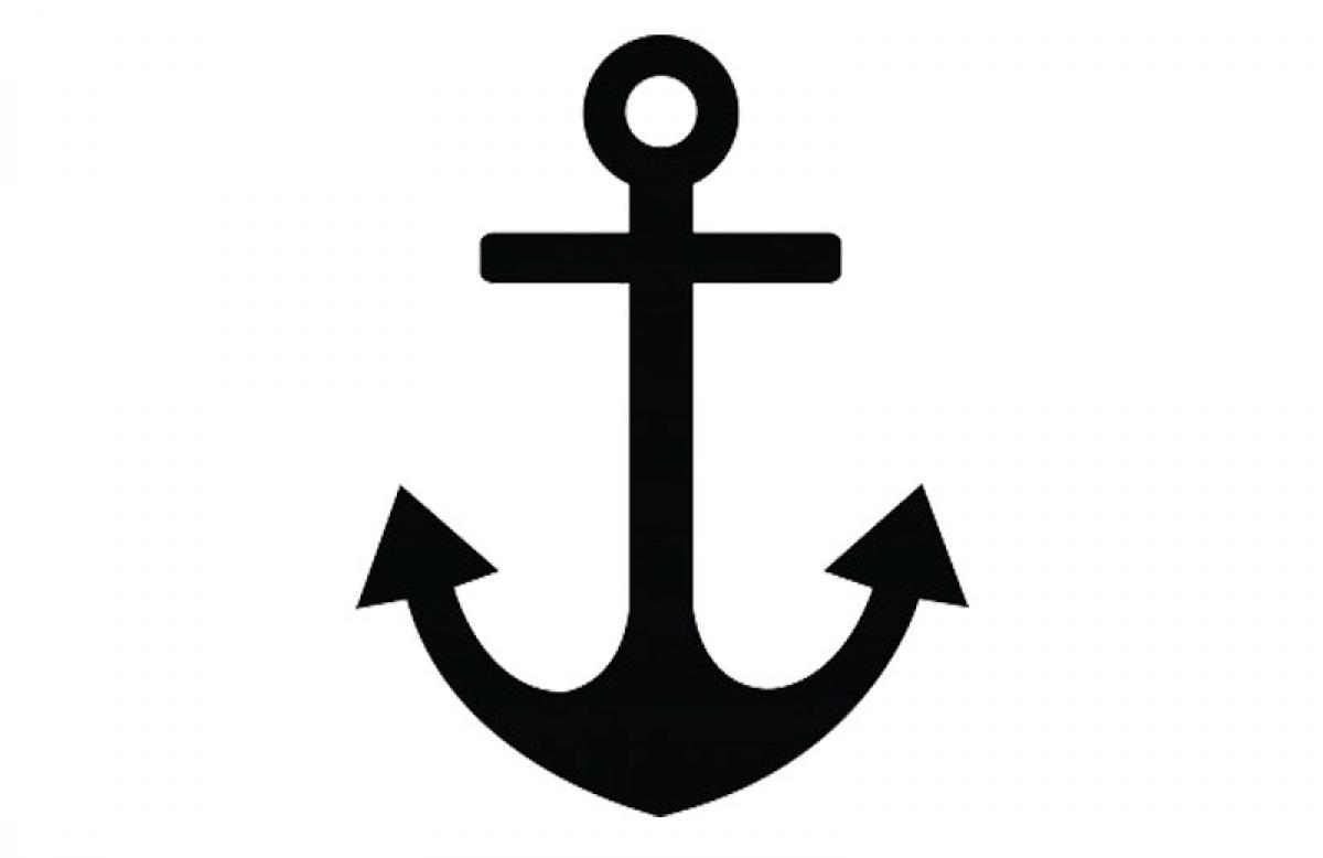 ÅS logo, ett ankare