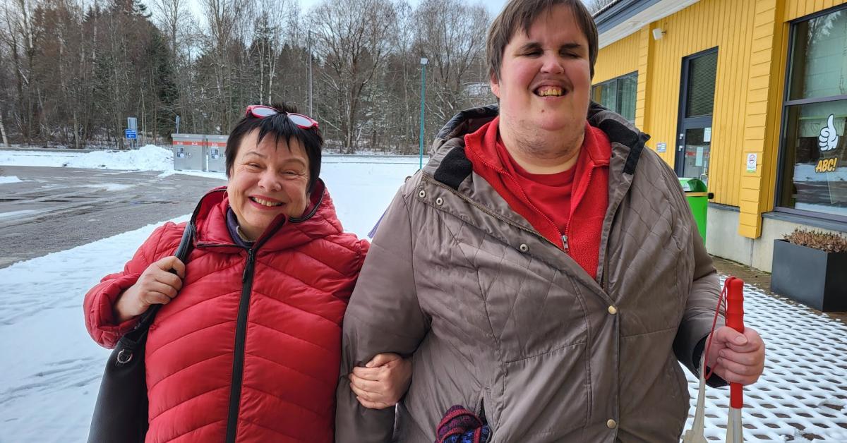 Agneta Möller-Salmela och Anna Siironen