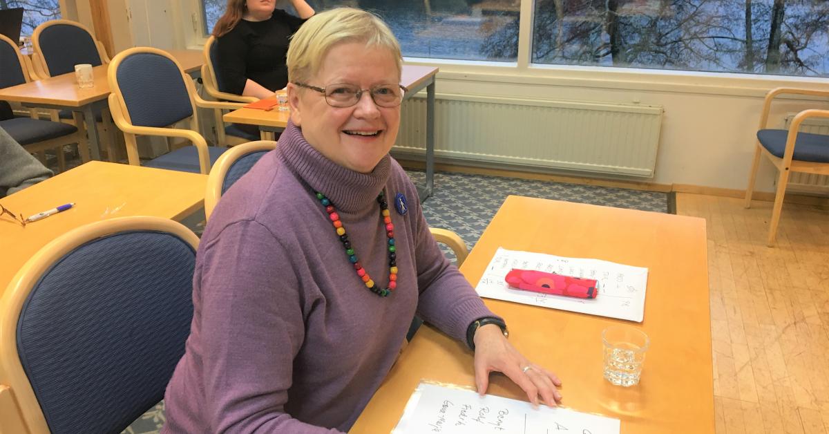 FSS ordförande Gunilla Löfman